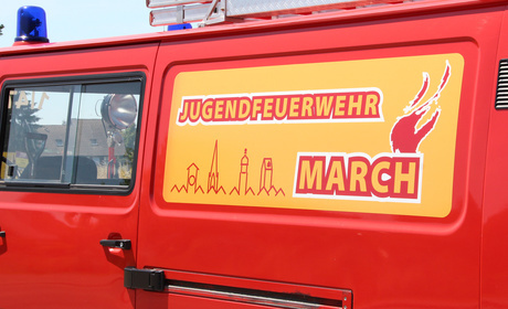 Das TSF der Jugendfeuerwehr March