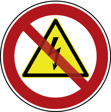 Symbol Stromausfall