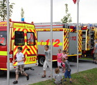 Feuerwehrhock zur Gertehaus-Einweihung