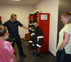 Kinderferienprogramm im Feuerwehrhaus