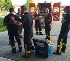 Unterweisung der Fhrungskrfte in den Einsatzmitteln fr die Wasserretung