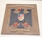 Wand-Wappen der 2. Deutschen Feuerwehrkompagnie