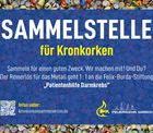 Schild Kronkorken-Sammelaktion -- Bildquelle: Patrick Gutmann