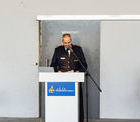 1. Stv. Feuerwehrkommandant Andreas Kauder trägt den Jahresbericht für den verhinderten Schriftführer vor. 
