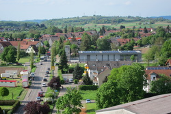 Blick vom Kirchturm Hugstetten