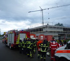 Besprechung und Abfahrt vom neuen Feuerwehrgertehaus