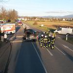 Verkehrsunfall Abzweigung L 187/ Am Untergrn