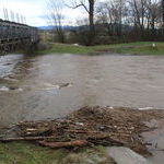 05.01. 11:58 Uhr - Altes Wehr Neuershausen - Pegel Ebnet: 136 cm